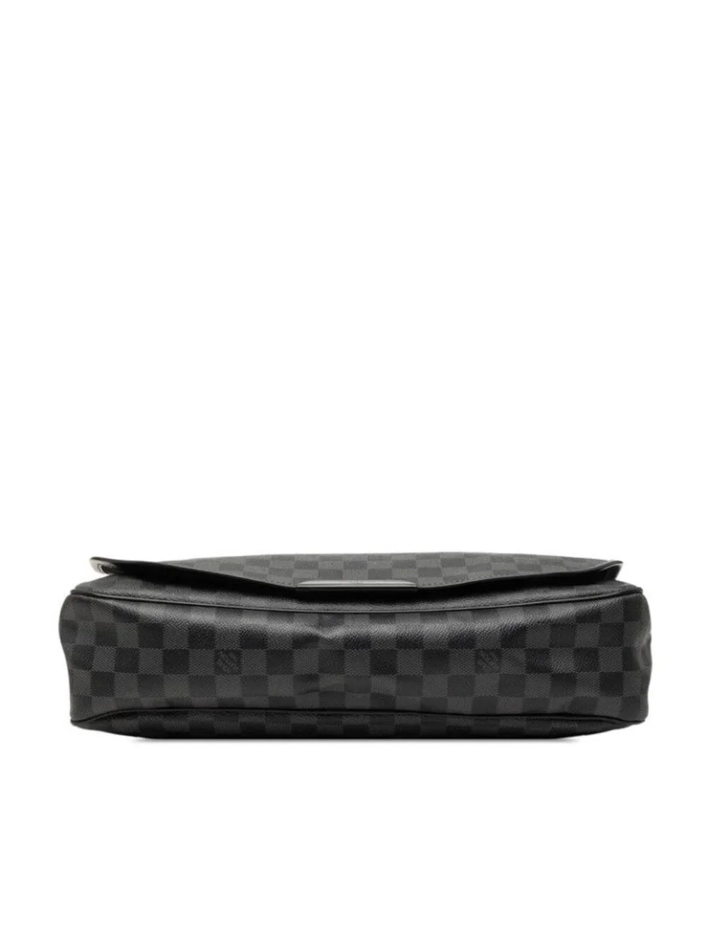 Louis Vuitton Damier Graphite Daniel MM Crossbody Shoulder Bag Black Leather